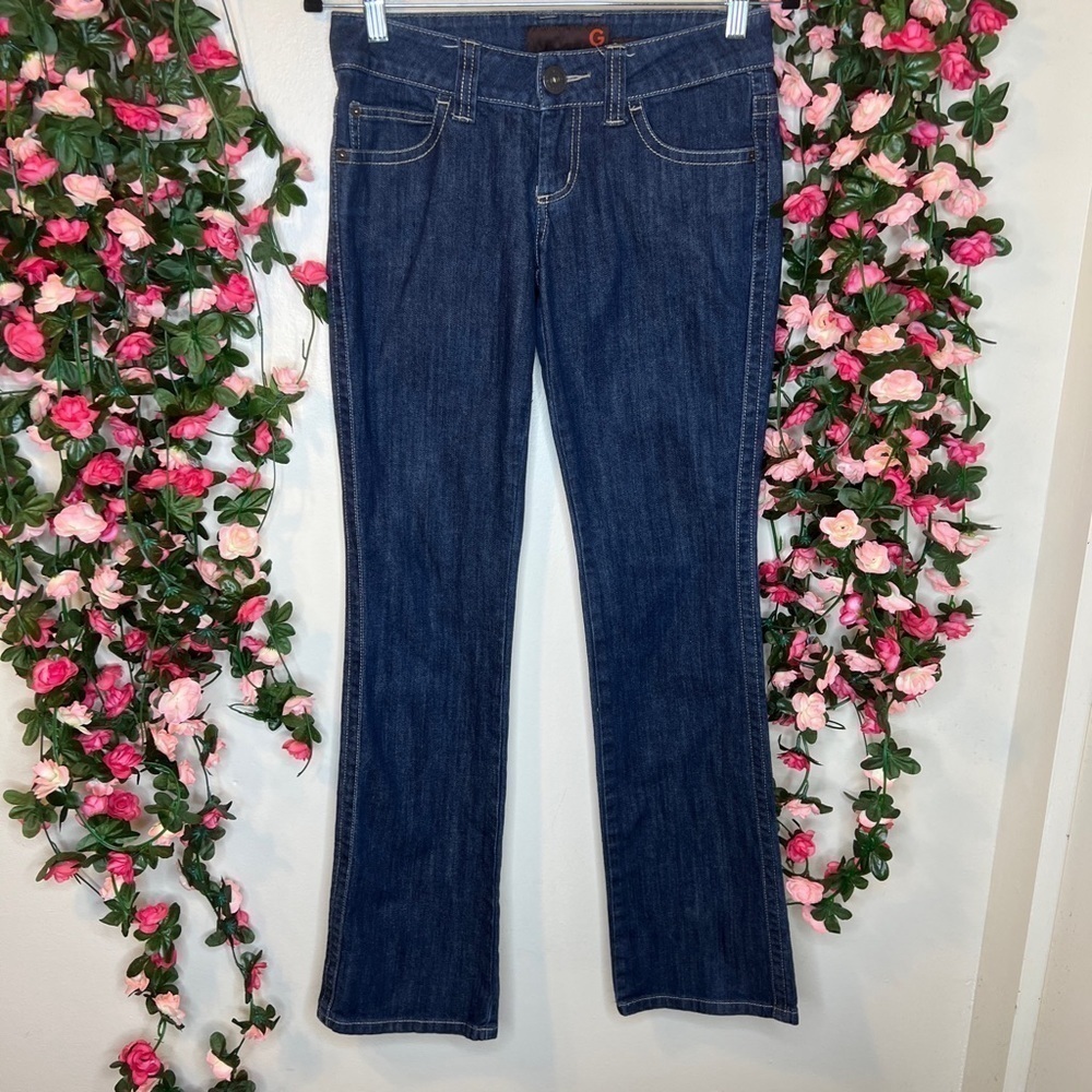 G by Guess Dark Wash Claudia Bootcut Jeans Women’s Casual Comfort 27 R8111100